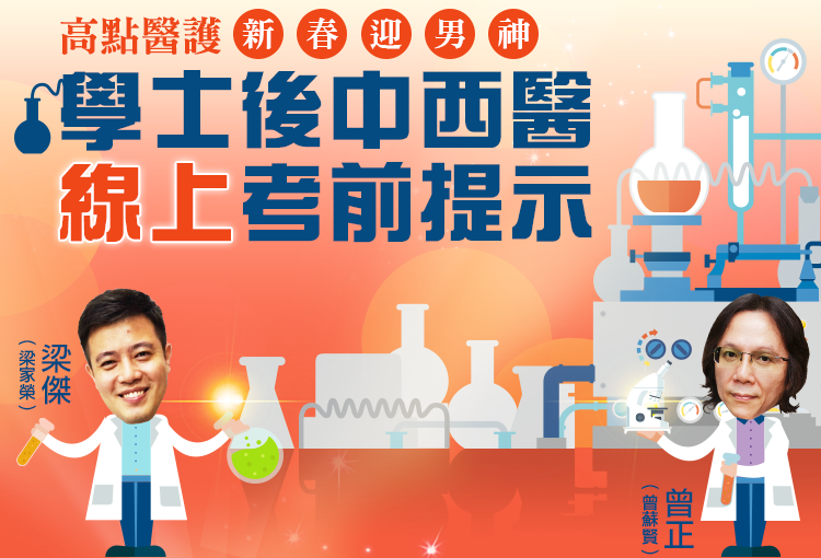 學士後中西醫線上考前提示 學士後中西醫線上考前提示